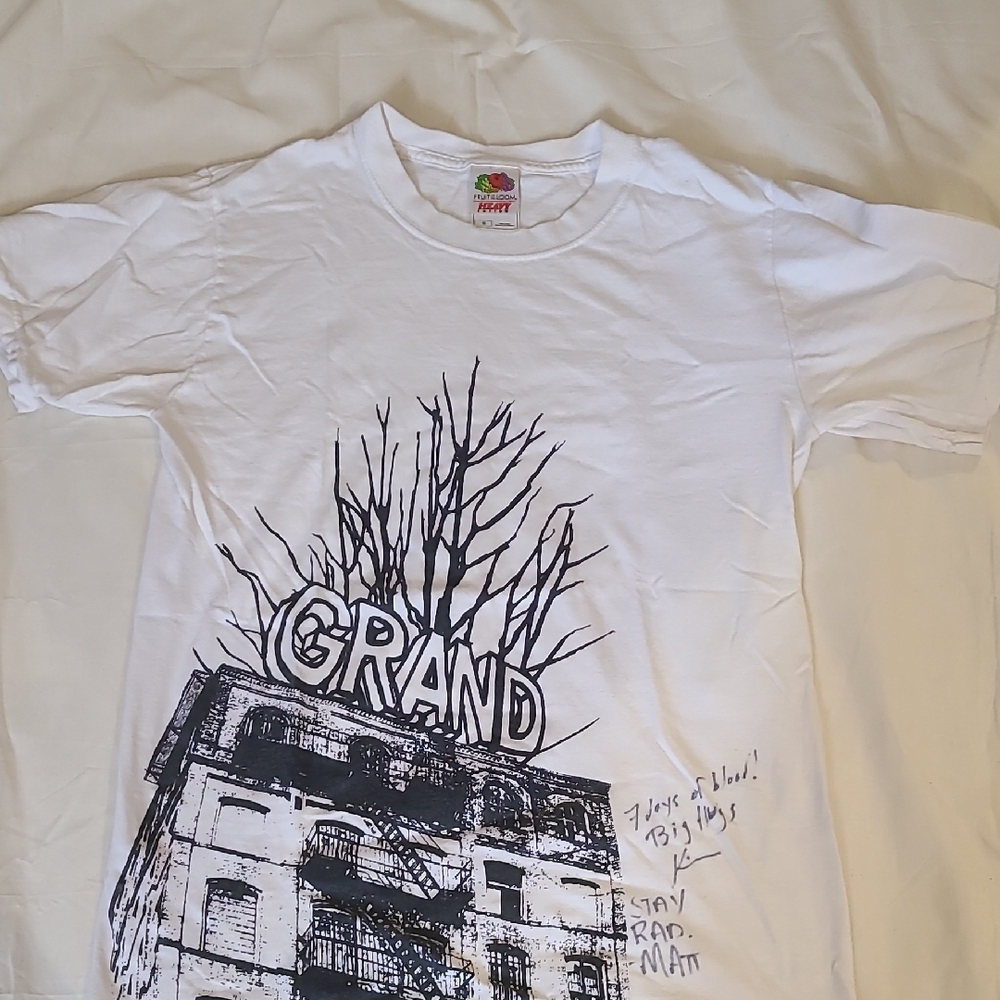 Matt And Kim Signed Concert Tee Size Small